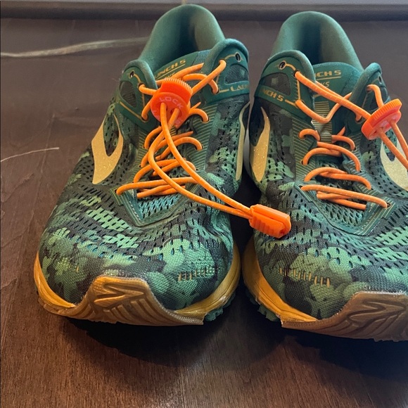 Brooks Men's Athletic Shoes - Green and Orange size 9 - Picture 9 of 12